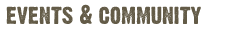 Unwrapped - Events & Community