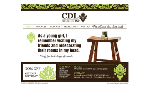 CDL Designs Website