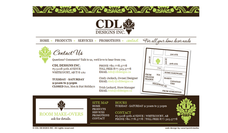 CDL Designs Website