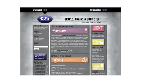 CJ's Liquor Store Blog