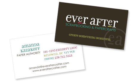 Ever After Business Cards