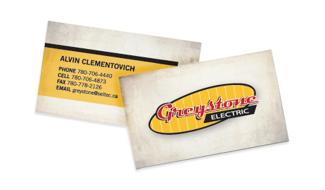 Greystone Electric Business Card